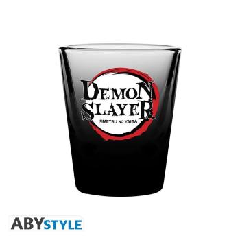 DEMON SLAYER - Shot Glass "Symbols" Alle markanten Symbole des Animes sind auf diesem großen Satz Demon Slayer Shooters von ABYstyle!